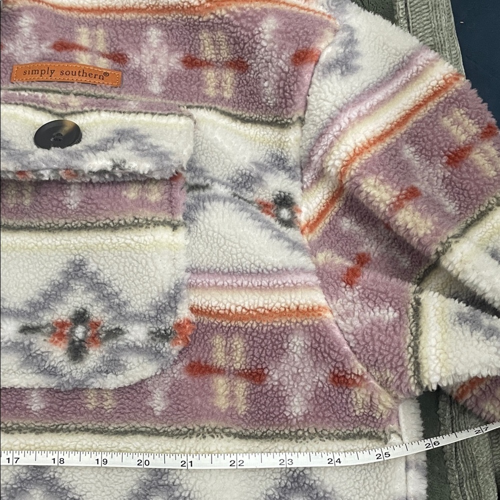 Simply Southern Multicolor Patterned Jacket - Picture 9 of 9